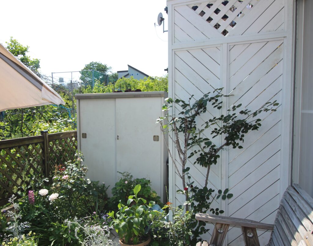 オリジナルデザイン 作り替え ガーデニングフェンス 調布市