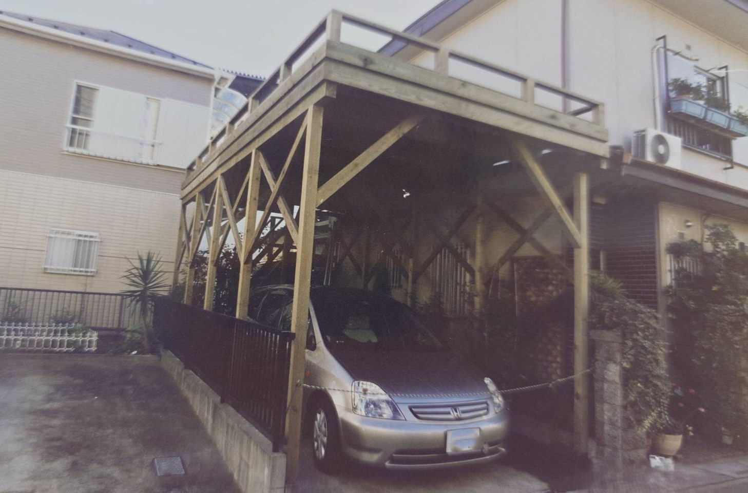 車庫上デッキ（ガレージデッキ）の施工・埼玉県春日部市