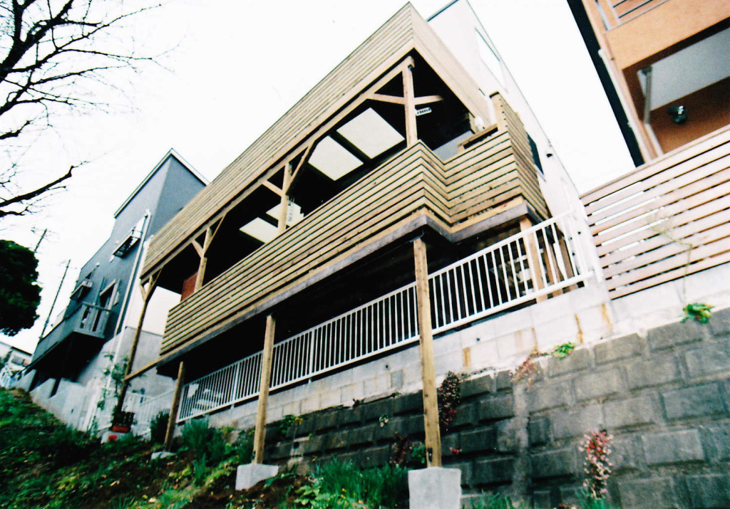 神奈川県港北区N様邸 既存のデッキ構造を利用してオシャレ感プラスアップ